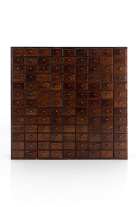 Antique workshop drawers