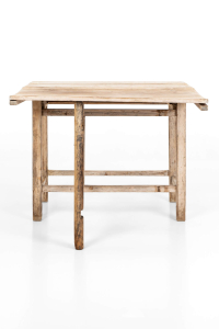 Antique country house pine table