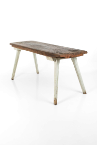 Antique butchers block