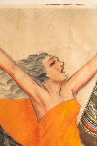 vintage beverage posters
