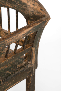 folk art bench