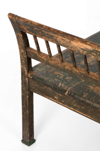 antique hall bench