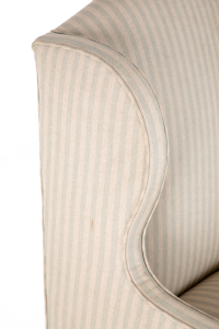 antique fireside chair