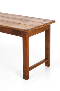 rustic dining table