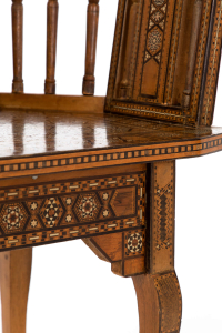 Antique throne chairs