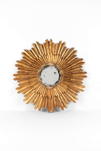 antique gilded mirror