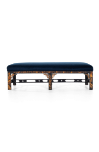 antique chinoiserie footstool