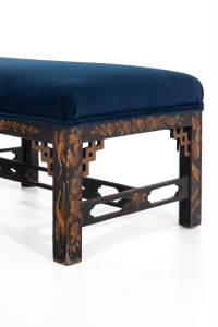 art deco footstool