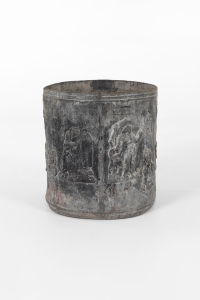 18th century lead garden statue