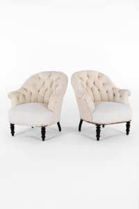 pair of french armchairs
