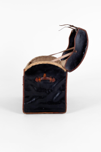 vintage leather trunk