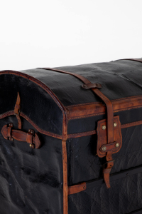 vintage leather luggage