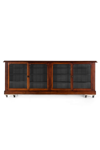 antique mahogany shop counter