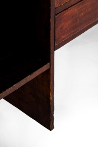 English mahogany cabinet