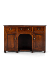 antique oak dresser base