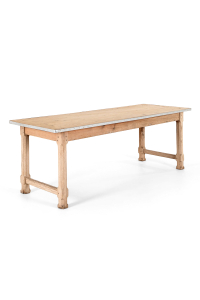 large antique kitchen table