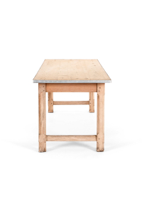 vintage original pine table