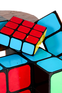 rubik's cube shop displays