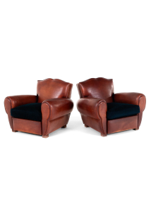 leather club chairs