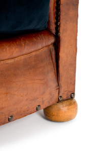 French leather seating