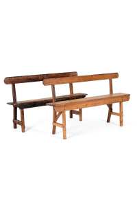 antique pine benches