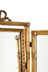 English gilt mirror