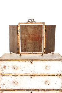 antique triptych mirror