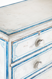 antique painted cabinet