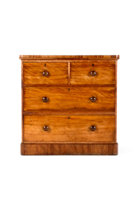 satin birch chest of drawers