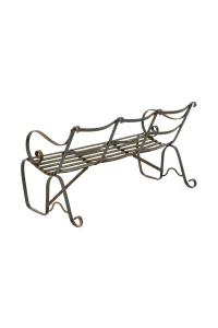Victorian garden bench