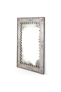antique mercury plate mirror