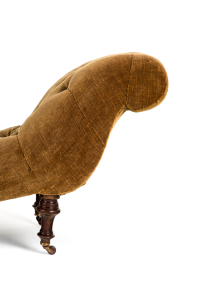 antique button back sofa
