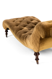 antique velvet seating