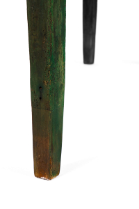 scrub top antique table