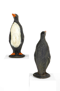 vintage antique penguins
