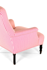 European striped furniture