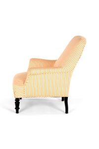 antique striped chair
