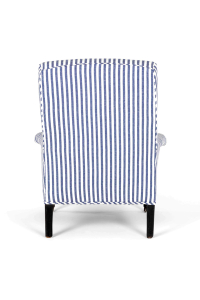 stripey armchair
