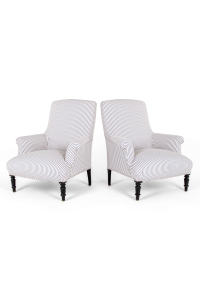 pair of french armchairs