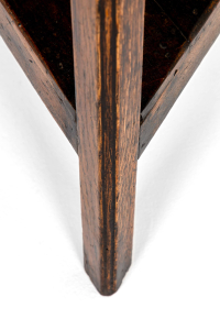 English oak cricket table