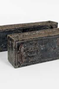 antique lead window boxes