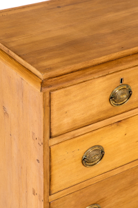 large pine drawers