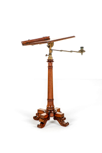 William IV mahogany adjustable music stand