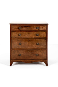 Small bank of antique drawers