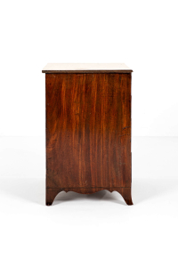 small mahogany chest