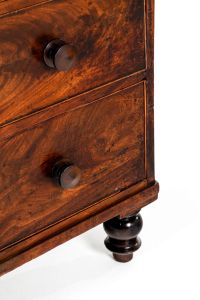 Flame mahogany furniture