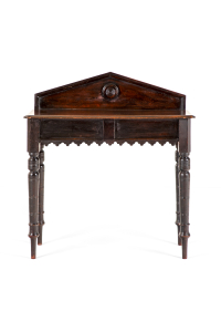 arts and crafts console table