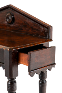 console table with a drawer