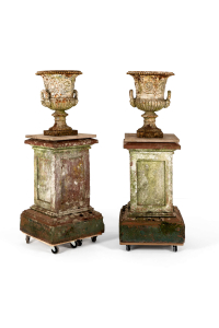 antique garden pedestals
