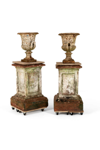 antique garden urns